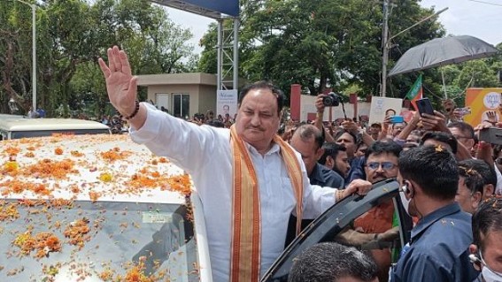 ‘Double Engine Govt is working with Double Energy to take Tripura to a new height’ : J.P.Nadda